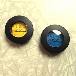 🆕Canary Yellow & Aqua Blue Hair Wear Makeup from UO
